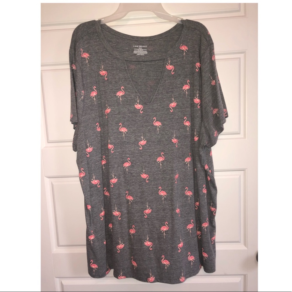 COPY - grey flamingo shirt 3XL